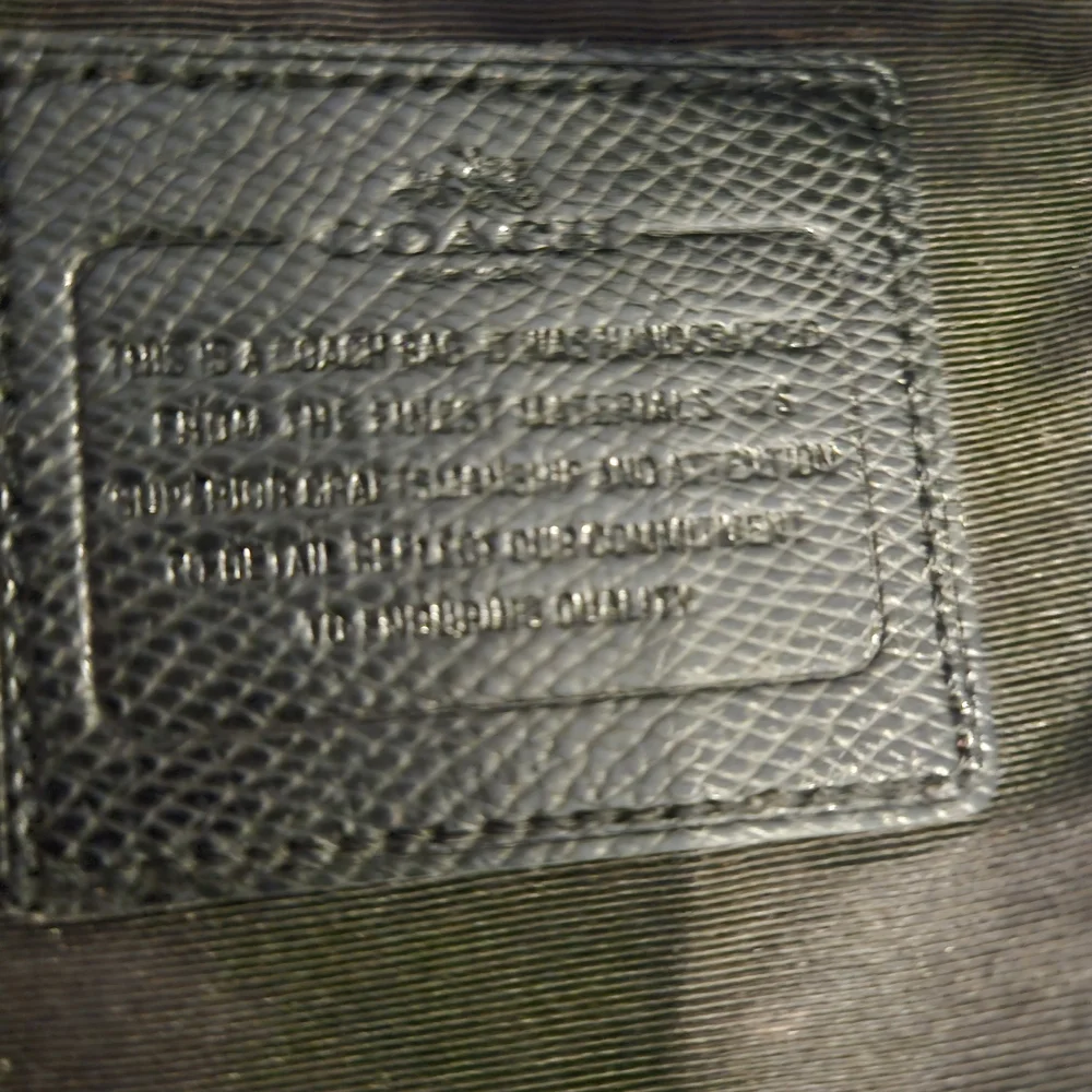 Coach Brown and Black Signature Crossbody Bag - Picture 2 of 5